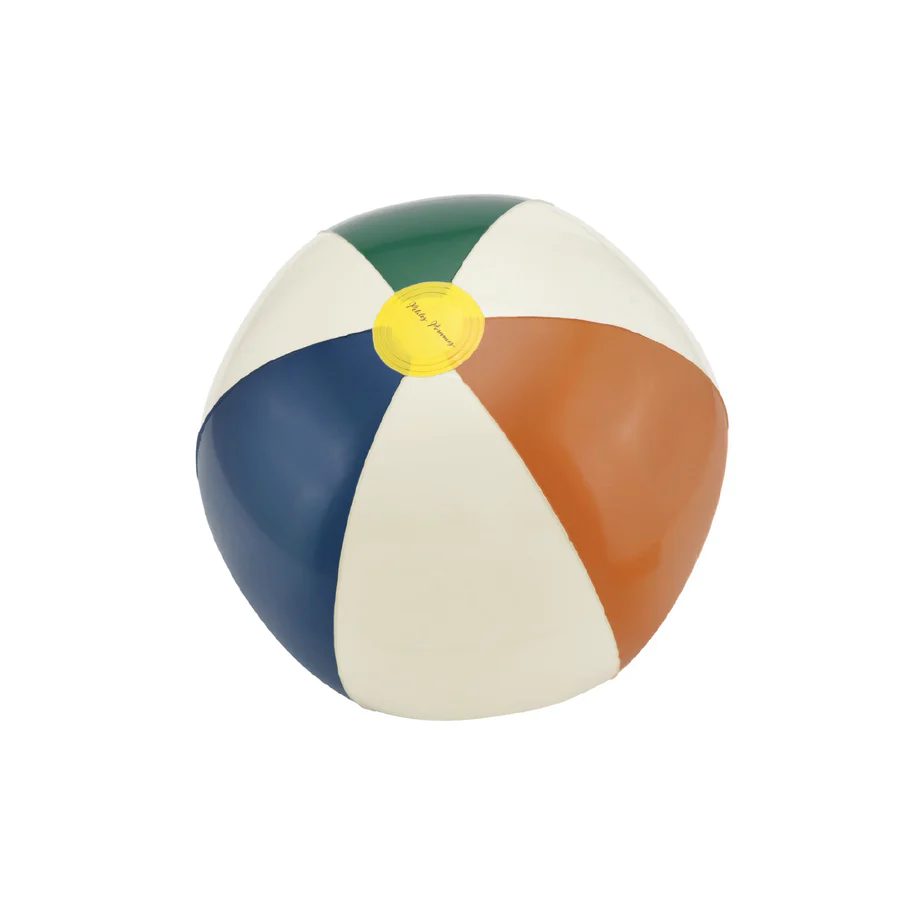 Otto Beach Ball (45cm) - Retro (Tangerine/Cannes Blue/Oxford Green)