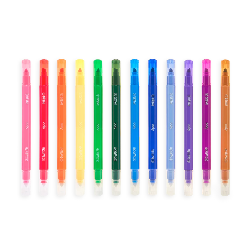 Switcheroo Color Changing Markers - Set of 12