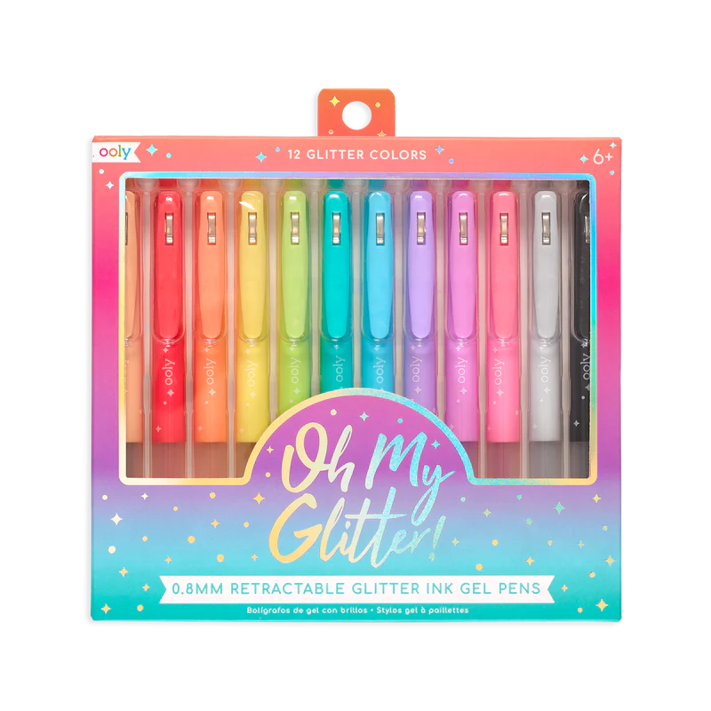 Oh My Glitter! Gel Pens - Set of 12