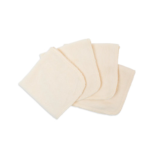 Organic Facecloths - 4-pack