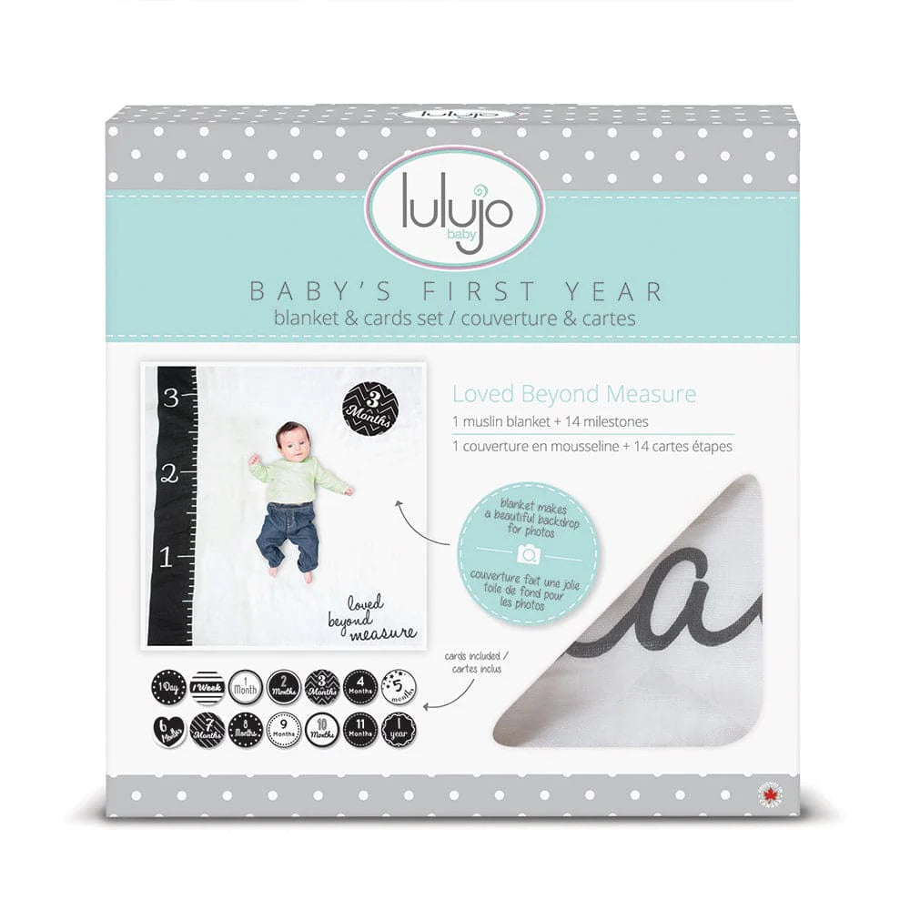 Baby's First Year™ Blanket & Card Set - Loved Beyond Measure