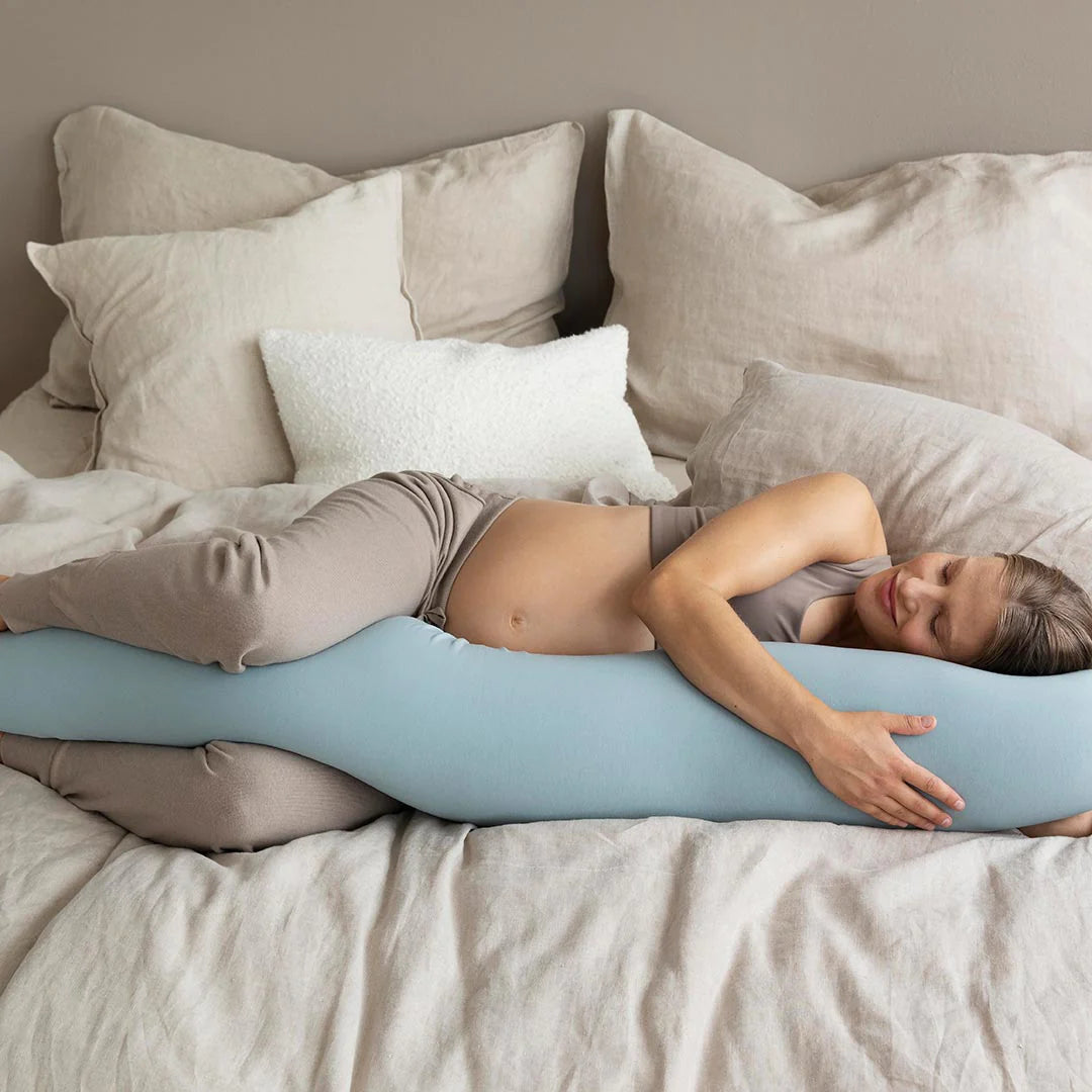 Pregnancy Pillow - Eucalyptus/Coral