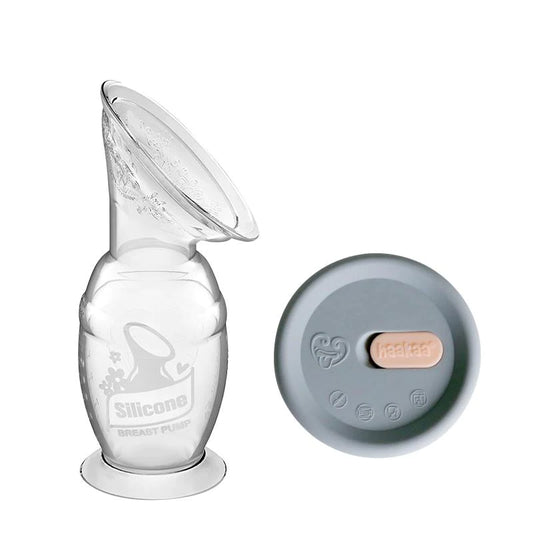 Silicone Breast Pump with Suction Base and Silicone Cap - 100ml