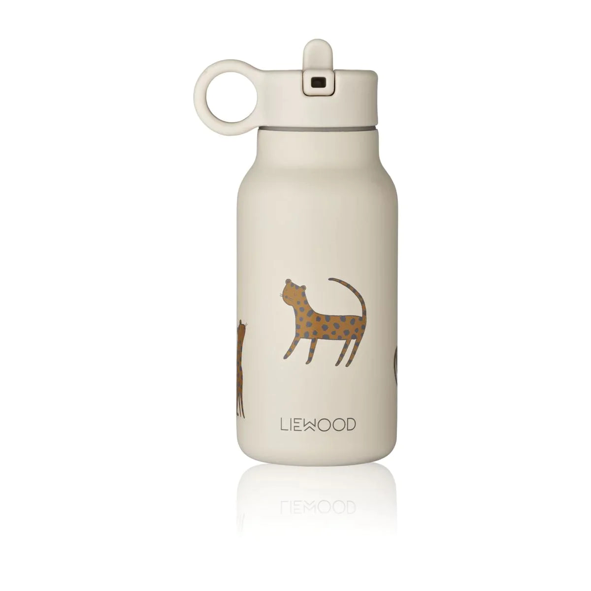Falk Water Bottle 250ml - Leopard/Sandy